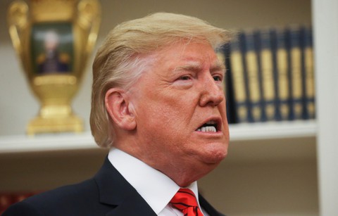Ông Trump bóng gió đe dọa: Luận tội gây nội chiến ở Mỹ - Ảnh 1. Ông Trump bóng gió đe dọa: Luận tội gây nội chiến ở Mỹ - Ảnh 1.