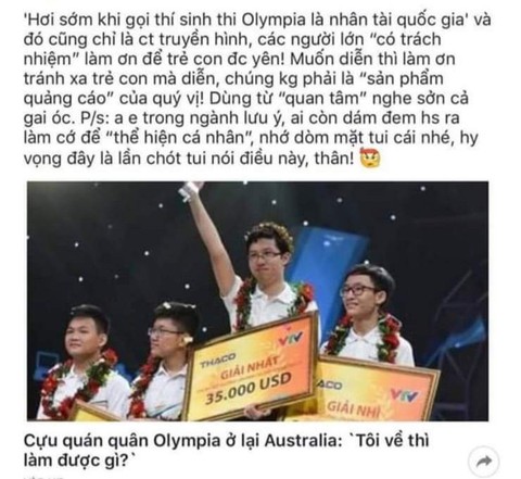 Chủ tịch Cần Thơ lên tiếng vụ lùm xùm quanh chuyện thi Đường lên đỉnh Olympia - Ảnh 2. Chủ tịch Cần Thơ lên tiếng vụ lùm xùm quanh chuyện thi Đường lên đỉnh Olympia - Ảnh 2.