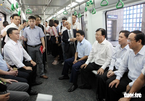 Bao giờ đường sắt Cát Linh - Hà Đông mới vận hành? - Ảnh 1. Bao giờ đường sắt Cát Linh - Hà Đông mới vận hành? - Ảnh 1.
