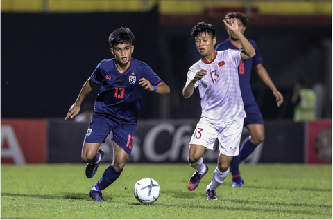 Ghi bàn phút bù giờ, U19 Việt Nam đánh bại U19 Thái Lan ở Bangkok Cup - Ảnh 1. Ghi bàn phút bù giờ, U19 Việt Nam đánh bại U19 Thái Lan ở Bangkok Cup - Ảnh 1.