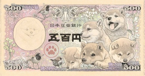 Nhật sắp phát hành tiền giấy in hình chó Shiba vào năm 2024? - Ảnh 1. Nhật sắp phát hành tiền giấy in hình chó Shiba vào năm 2024? - Ảnh 1.