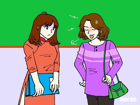 Ai cho cô động con tôi? Tôi sẽ kiện cô, kiện trường - Ảnh 1. Ai cho cô động con tôi? Tôi sẽ kiện cô, kiện trường - Ảnh 1.