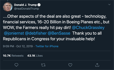 Ông Trump khoe Boeing kiếm đến 20 tỉ USD nhờ thỏa thuận Mỹ - Trung - Ảnh 2. Ông Trump khoe Boeing kiếm đến 20 tỉ USD nhờ thỏa thuận Mỹ - Trung - Ảnh 2.