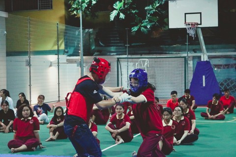 Sinh viên hào hứng với chuyên đề Hướng dẫn kỹ năng tự vệ cho nữ sinh SIU - Ảnh 7. Sinh viên hào hứng với chuyên đề Hướng dẫn kỹ năng tự vệ cho nữ sinh SIU - Ảnh 7.