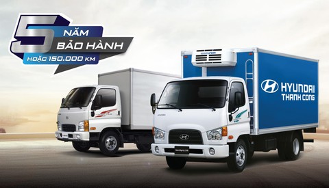 Xe thương mại Hyundai mở rộng hệ thống, nâng bảo hành lên 5 năm - Ảnh 1. Xe thương mại Hyundai mở rộng hệ thống, nâng bảo hành lên 5 năm - Ảnh 1.