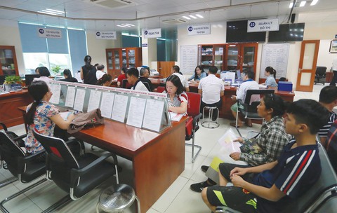 Thủ tục đơn giản, người dân hài lòng - Ảnh 1. Thủ tục đơn giản, người dân hài lòng - Ảnh 1.