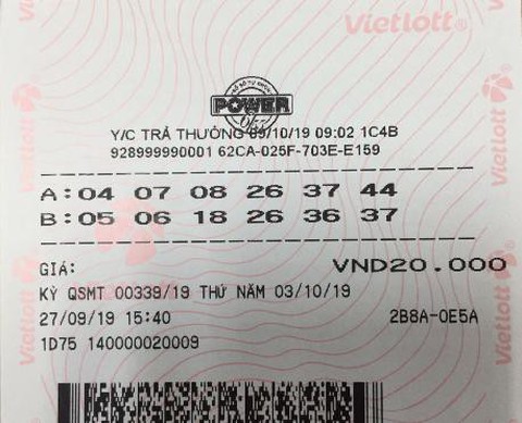 Trung thành dãy số suốt 1 năm, khách Nghệ An trúng Jackpot hơn 80 tỷ đồng - Ảnh 2. Trung thành dãy số suốt 1 năm, khách Nghệ An trúng Jackpot hơn 80 tỷ đồng - Ảnh 2.
