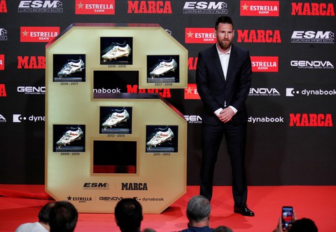 Messi lần thứ 6 đoạt Chiếc giày vàng châu Âu - Ảnh 6. Messi lần thứ 6 đoạt Chiếc giày vàng châu Âu - Ảnh 6.