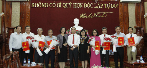 Bà Nguyễn Thị Minh Nhâm làm GĐ - TBT Đài PT-TH và báo Bình Phước - Ảnh 2. Bà Nguyễn Thị Minh Nhâm làm GĐ - TBT Đài PT-TH và báo Bình Phước - Ảnh 2.