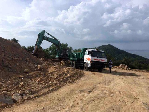 Công ty cáp treo Vũng Tàu bạt 8.300 m2 đất núi Lớn khi chưa có giấy phép - Ảnh 1. Công ty cáp treo Vũng Tàu bạt 8.300 m2 đất núi Lớn khi chưa có giấy phép - Ảnh 1.