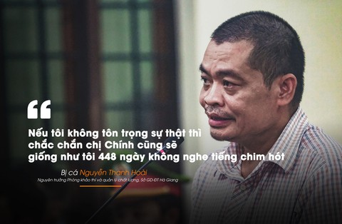 Những câu nói nổi bật trong xét xử vụ án nâng điểm thi Hà Giang - Ảnh 2. Những câu nói nổi bật trong xét xử vụ án nâng điểm thi Hà Giang - Ảnh 2.