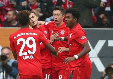 Bị Augsburg cầm chân phút bù giờ, Bayern Munich lỡ cơ hội chiếm ngôi đầu - Ảnh 2. Bị Augsburg cầm chân phút bù giờ, Bayern Munich lỡ cơ hội chiếm ngôi đầu - Ảnh 2.
