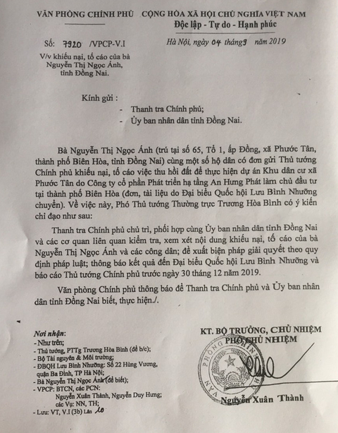 Thêm một dự án dân cư 50ha ở Đồng Nai bị Thanh tra Chính phủ sờ gáy - Ảnh 2. Thêm một dự án dân cư 50ha ở Đồng Nai bị Thanh tra Chính phủ sờ gáy - Ảnh 2.