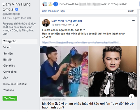 Tài khoản Đàm Vĩnh Hưng đăng lời xin lỗi: Tôi sẵn sàng nhận khiển trách - Ảnh 2. Tài khoản Đàm Vĩnh Hưng đăng lời xin lỗi: Tôi sẵn sàng nhận khiển trách - Ảnh 2.