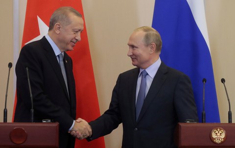 Nga, Thổ đạt thỏa thuận về Syria, mỉa mai vai trò của Mỹ là con số 0 - Ảnh 1. Nga, Thổ đạt thỏa thuận về Syria, mỉa mai vai trò của Mỹ là con số 0 - Ảnh 1.
