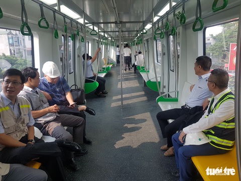 Khó hoàn thành nghiệm thu đường sắt Cát Linh - Hà Đông vào 31-12 - Ảnh 4. Khó hoàn thành nghiệm thu đường sắt Cát Linh - Hà Đông vào 31-12 - Ảnh 4.