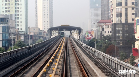 Khó hoàn thành nghiệm thu đường sắt Cát Linh - Hà Đông vào 31-12 - Ảnh 1. Khó hoàn thành nghiệm thu đường sắt Cát Linh - Hà Đông vào 31-12 - Ảnh 1.