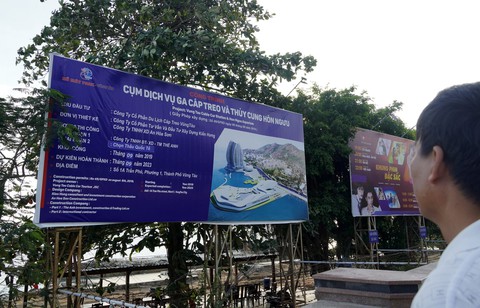 Tiếp tục tạm dừng lấp biển làm thủy cung ở Vũng Tàu - Ảnh 4. Tiếp tục tạm dừng lấp biển làm thủy cung ở Vũng Tàu - Ảnh 4.