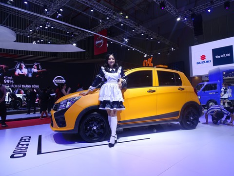 Suzuki Celerio ‘lột xác’ ấn tượng tại triển lãm ôtô Việt Nam 2019 - Ảnh 1. Suzuki Celerio ‘lột xác’ ấn tượng tại triển lãm ôtô Việt Nam 2019 - Ảnh 1.