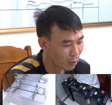 Bắt được kẻ trộm cả cột viễn thông - Ảnh 1. Bắt được kẻ trộm cả cột viễn thông - Ảnh 1.
