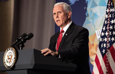 Phó tổng thống Mỹ Mike Pence công kích trực diện Trung Quốc - Ảnh 1. Phó tổng thống Mỹ Mike Pence công kích trực diện Trung Quốc - Ảnh 1.