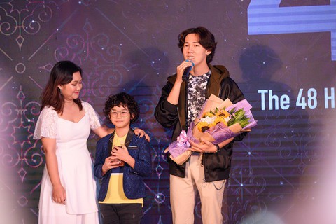 Thắng giải Làm phim 48 giờ tại VN, Bi, không sợ nữa sẽ tranh giải ở Hà Lan - Ảnh 2. Thắng giải Làm phim 48 giờ tại VN, Bi, không sợ nữa sẽ tranh giải ở Hà Lan - Ảnh 2.