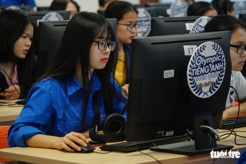 Khai mạc Hội thi Olympic tiếng Anh học sinh, sinh viên toàn quốc lần thứ 3 - Ảnh 1. Khai mạc Hội thi Olympic tiếng Anh học sinh, sinh viên toàn quốc lần thứ 3 - Ảnh 1.