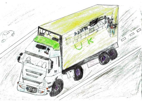 Container, địa ngục trần gian chở người nhập cư sang Anh - Ảnh 1. Container, địa ngục trần gian chở người nhập cư sang Anh - Ảnh 1.