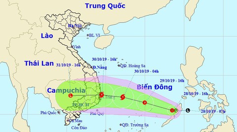 Áp thấp nhiệt đới gây sóng gió dữ dội trên Biển Đông, cảnh báo khẩn cấp - Ảnh 1. Áp thấp nhiệt đới gây sóng gió dữ dội trên Biển Đông, cảnh báo khẩn cấp - Ảnh 1.