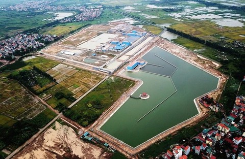 Nhà máy nước mặt Sông Đuống chưa nghiệm thu đã cấp nước cho dân - Ảnh 1. Nhà máy nước mặt Sông Đuống chưa nghiệm thu đã cấp nước cho dân - Ảnh 1.