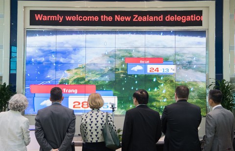 Việt Nam hợp tác New Zealand ứng dụng công nghệ dự báo thời tiết mới - Ảnh 1. Việt Nam hợp tác New Zealand ứng dụng công nghệ dự báo thời tiết mới - Ảnh 1.