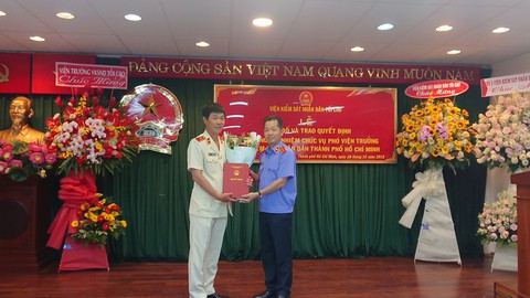Ông Mai Trung Thành làm phó viện trưởng VKSND TP.HCM - Ảnh 1. Ông Mai Trung Thành làm phó viện trưởng VKSND TP.HCM - Ảnh 1.