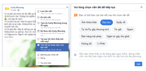 Sử dụng chức năng báo cáo để ‘giải cứu’ mình trên Facebook - Ảnh 1. Sử dụng chức năng báo cáo để ‘giải cứu’ mình trên Facebook - Ảnh 1.