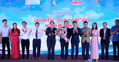 Phát động thi viết Tôi chọn nghề lần 2 và làm video clip về học nghề - Ảnh 1. Phát động thi viết Tôi chọn nghề lần 2 và làm video clip về học nghề - Ảnh 1.