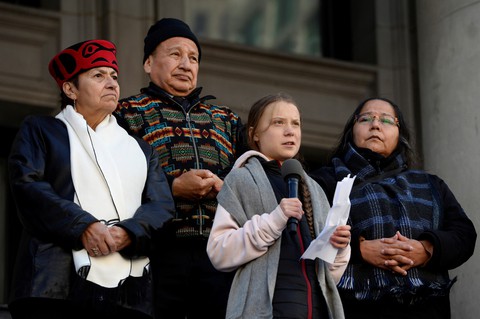 Greta Thunberg từ chối tiền thưởng to, tiếp tục chỉ trích giới lãnh đạo - Ảnh 1. Greta Thunberg từ chối tiền thưởng to, tiếp tục chỉ trích giới lãnh đạo - Ảnh 1.