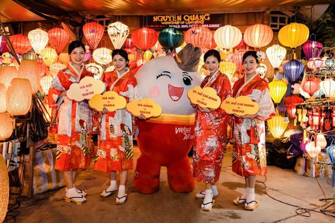 Vietjet khai trương đường bay thẳng đầu tiên đến sân bay Haneda - Ảnh 6. Vietjet khai trương đường bay thẳng đầu tiên đến sân bay Haneda - Ảnh 6.