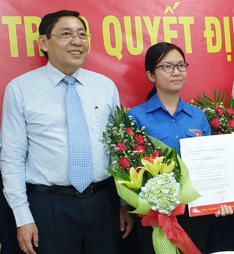 Phó Bí thư Thành Đoàn Vương Thanh Liễu nhận công tác tại Quận 6 - Ảnh 1. Phó Bí thư Thành Đoàn Vương Thanh Liễu nhận công tác tại Quận 6 - Ảnh 1.