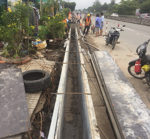 Triển khai dự án chống ngập đầu tiên trên quốc lộ 1 ở miền Tây - Ảnh 1. Triển khai dự án chống ngập đầu tiên trên quốc lộ 1 ở miền Tây - Ảnh 1.