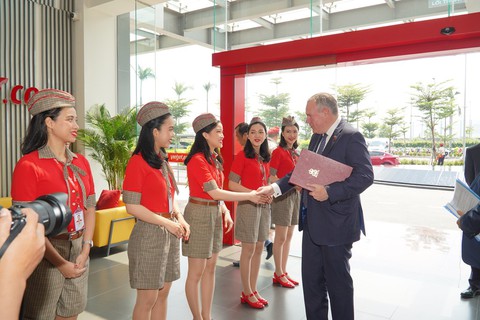 Ngắm kỹ Học viện Hàng không Vietjet - Ảnh 2. Ngắm kỹ Học viện Hàng không Vietjet - Ảnh 2.
