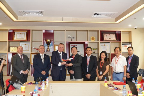 Ngắm kỹ Học viện Hàng không Vietjet - Ảnh 10. Ngắm kỹ Học viện Hàng không Vietjet - Ảnh 10.
