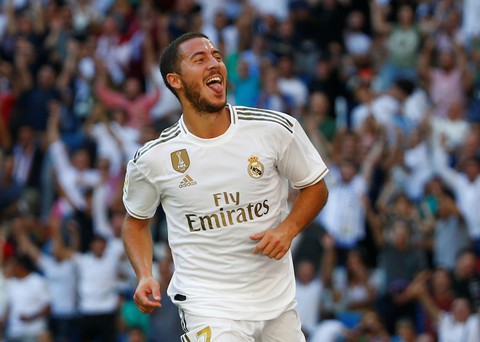 Hazard ghi bàn thắng đầu tiên ở La Liga giúp Real Madrid xây chắc ngôi đầu - Ảnh 1. Hazard ghi bàn thắng đầu tiên ở La Liga giúp Real Madrid xây chắc ngôi đầu - Ảnh 1.