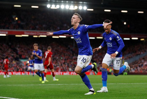 Thắng nghẹt thở Leicester ở phút 90+5, Liverpool bỏ xa M.C 8 điểm - Ảnh 2. Thắng nghẹt thở Leicester ở phút 90+5, Liverpool bỏ xa M.C 8 điểm - Ảnh 2.