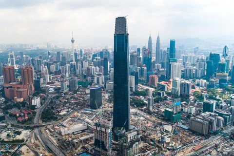 Vượt mặt Landmark 81, tòa tháp ở Malaysia cao nhất Đông Nam Á - Ảnh 1. Vượt mặt Landmark 81, tòa tháp ở Malaysia cao nhất Đông Nam Á - Ảnh 1.