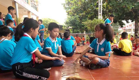 45 phút của trường học thân thiện - Ảnh 2. 45 phút của trường học thân thiện - Ảnh 2.
