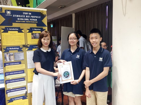 Học sinh Vinschool thắng giải nghiên cứu khoa học quốc tế - Ảnh 3. Học sinh Vinschool thắng giải nghiên cứu khoa học quốc tế - Ảnh 3.