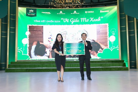 Hơn 10.000 người cùng vẽ giấc mơ xanh gây quỹ hoạt động môi trường - Ảnh 2. Hơn 10.000 người cùng vẽ giấc mơ xanh gây quỹ hoạt động môi trường - Ảnh 2.