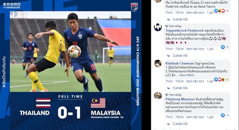 CĐV Thái chê U19 dở chưa từng thấy và bảo FAT: Sang Việt Nam học đi - Ảnh 1. CĐV Thái chê U19 dở chưa từng thấy và bảo FAT: Sang Việt Nam học đi - Ảnh 1.