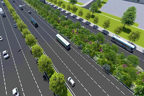 Tuyến metro số 1 sẽ được phủ xanh dọc chiều dài 14,7km - Ảnh 3. Tuyến metro số 1 sẽ được phủ xanh dọc chiều dài 14,7km - Ảnh 3.