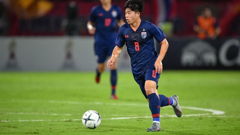 Sao trẻ Thái Lan sút tung lưới UAE được FIFA khen hết lời - Ảnh 1. Sao trẻ Thái Lan sút tung lưới UAE được FIFA khen hết lời - Ảnh 1.