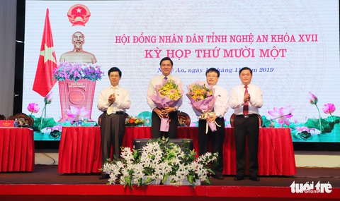 Nghệ An có hai phó chủ tịch tỉnh mới - Ảnh 1. Nghệ An có hai phó chủ tịch tỉnh mới - Ảnh 1.